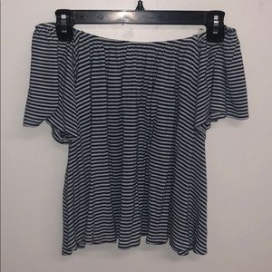 Over the shoulder top